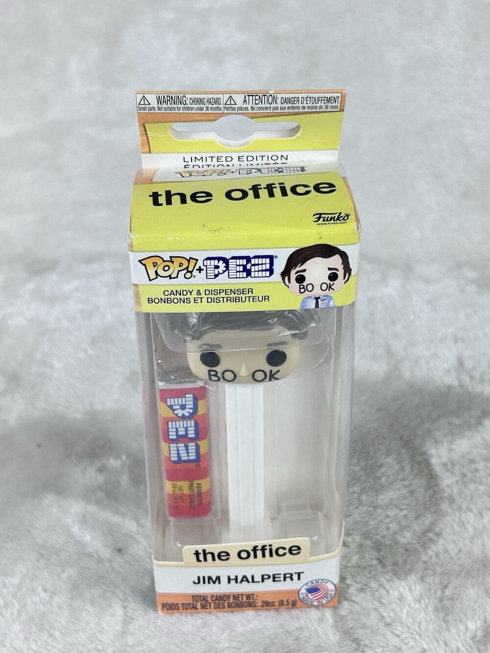 Funko POP! Pez Television The Office Facebook Jim Vinyl Figure